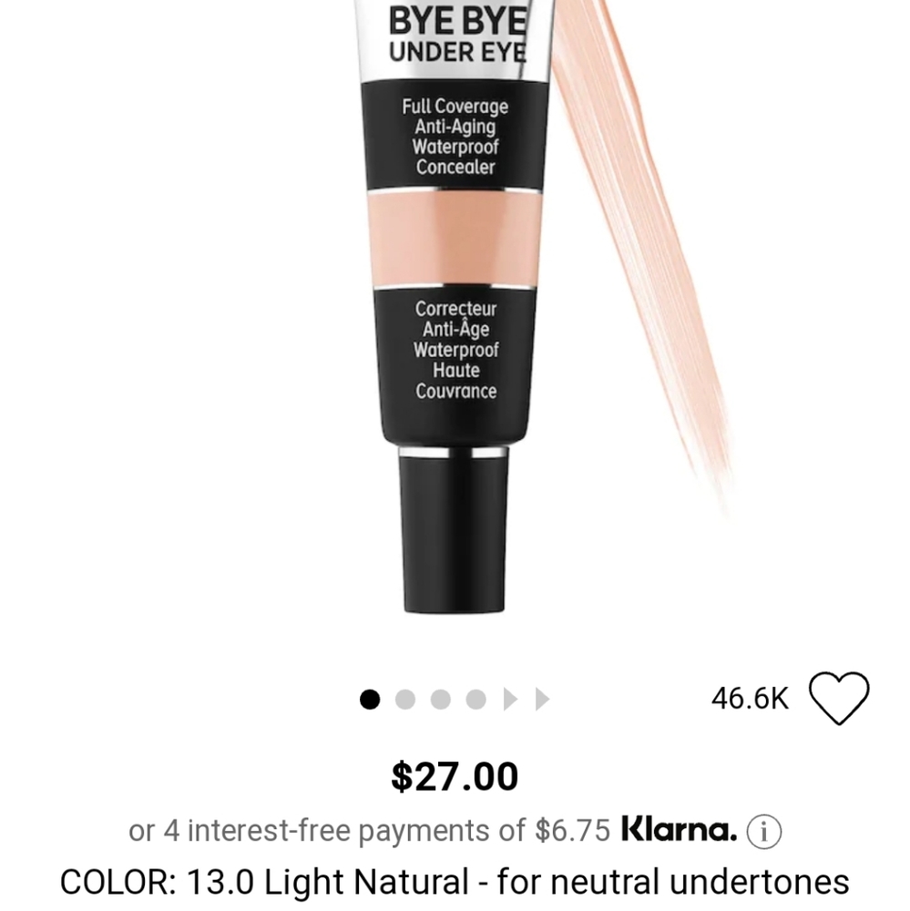It cosmetics full coverage concealer light natural